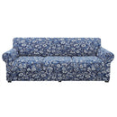 Elastic Vintage Flower Sofa Covers by Axyaa - Washable Furniture Protector
