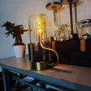 Axya Candle Swing Table Lamp for magnetic field ambience, retro & rechargeable