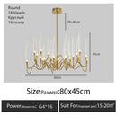 Axyaa Crystal Bubble LED Chandelier for Home, Bar, and Restaurant
