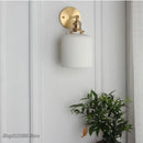 Nordic Ceramic LED Wall Light for Modern Japanese Style Decor by Axyaa