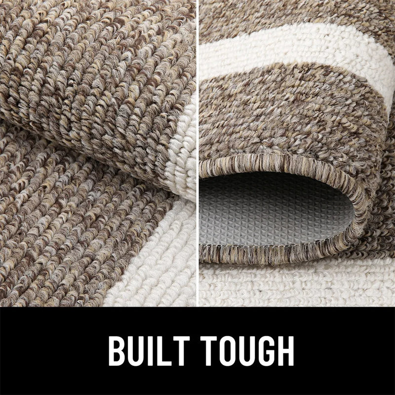 Axyaa Soft Kitchen Rug: Non-Slip Entrance Mat, Dirt Resistant, Absorbent Protector