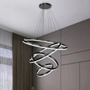 Axyaa Modern LED Pendant Chandeliers for Living and Dining Room Lighting