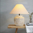 Axyaa Ceramic Accent Table Lamp - Vintage/Modern Style for All Interior Themes