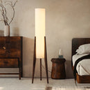 Axyaa Solid Wood Floor Lamp Modern Nordic Art Living Room Bedroom Decor
