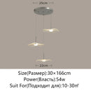 Axyaa Lotus LED Hanging Chandelier for Home Dining Room Bedroom Lighting Fixtures