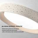 Axyaa Stone Ceiling Light: Vintage Cream Style LED Lamp for Living Room, Bedroom, Hallway