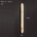 Axyaa Spanish Marble LED Wall Lamp 40/60cm Home Decor Sconce Fixture