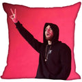 Axyaa Satin Soft Pillow Cover Square Zipper Pillowcase