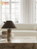 Axyaa Marble Stone Table Lamp LED for Modern Home Decor
