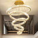 Axyaa Nordic Crystal Home Furnishings: Living Room Chandeliers, Stair Lights, Pendant Lights