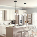 Axyaa Loft Vintage Glass Pendant Industrial Ceiling Chandelier