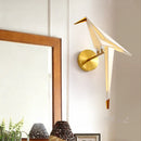 Axyaa Nordic Crane Wall Lamp LED Sconces for Loft Living Room