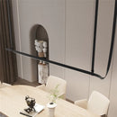 Axyaa LED Chandelier: Vintage Art Deco Minimalist Dinning Room Light
