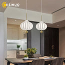Axyaa White Glass Pendant Light Chandelier - Vintage Bauhaus Style