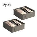Axyaa Clothing Drawer Organizer Set for Underwear, Socks, Bras & More
