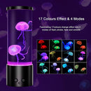 Axyaa LED Jellyfish Night Light: Color Changing Submarine Aquarium Lamp