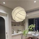 Axyaa Silk Chandelier: Nordic Luxury Ball Light, European Cream Style Zen B&B Lamp
