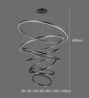 Axyaa Chandelier Pendant Lights Modern Ceiling Lamp LED Decorative Interior Lighting