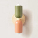 Colorful Nordic Wall Lamp Set by Axyaa: Modern Macaron Design for Living, Dining, Bedroom