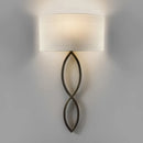 Axya Circle LED Fabric Wall Light for Living Room Dining Room Bedroom
