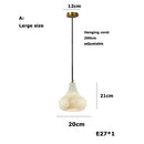 Axyaa Marble LED Pendant Chandelier for Home Restaurant Bar Bedroom Lighting