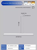 Axyaa Modern Minimalist LED Pendant Light for Dining Table and Office