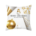 Axyaa Christmas Ball Cushion Cover Platinum Decoration