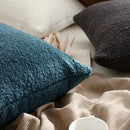 Axyaa Nordic Plush Pillow Cover 45x45cm Cozy Faux Fur Teddy Decorative Pillow Home deco