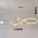 Axyaa Crystal Chandelier, Dining Room Pendant Light, Luxury Ceiling Lamp, Indoor Lighting