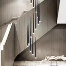 Axyaa Staircase Chandeliers LED Pendant Light Lamps Modern Decor for Living Room