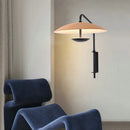 Axyaa Nordic UFO LED Wall Lamp: Retro Decorative Lighting for Home & Business