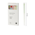Axyaa Macaroon Color Chopsticks Spoon Set - 5 Pairs Cute Kitchen Accessories