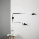 Axya Nordic Design Spider Wall Lamp Sconces Swing Arm Industrial Lighting for Living Room