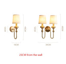Axya Copper Wall Lamp for Living Room Bedroom Staircase Hallway