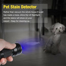 Axya 21 LED UV Blacklight Detector - Detects Pet Stains, Bed Bugs