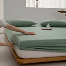 Axyaa Soft Cotton Fitted Sheet - Single to King Sizes Available
