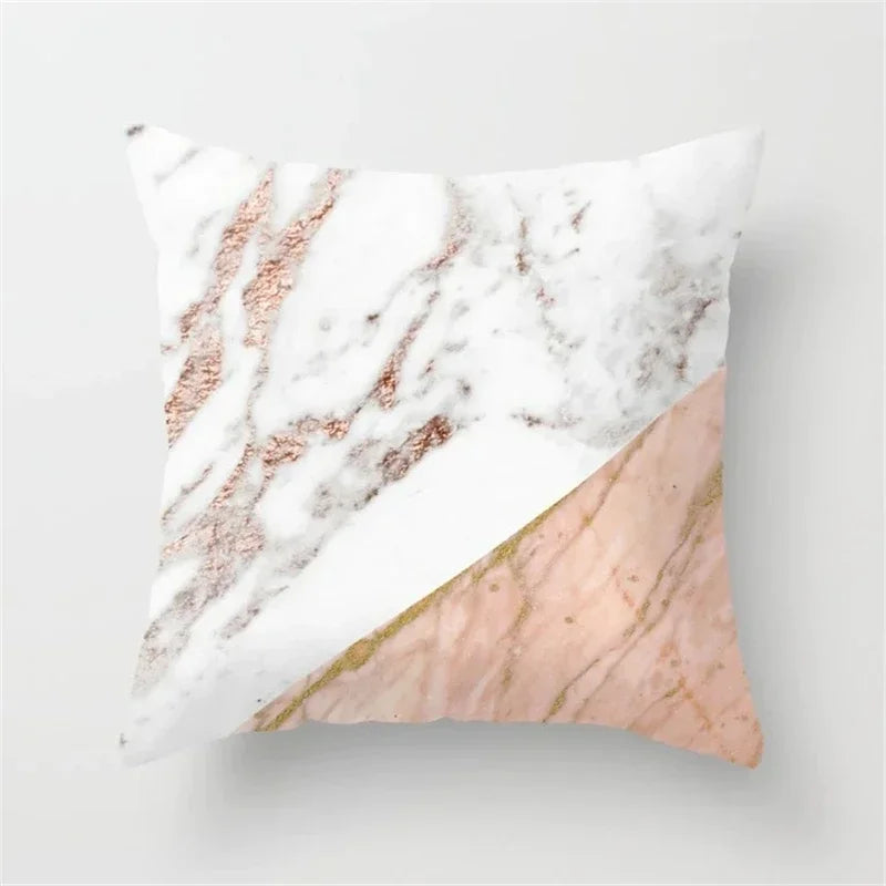 Axyaa Glitter Geometric Pineapple Pillow Covers - 45X45cm