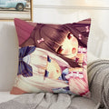 Axyaa Kawaii Cushion Cover 45 × 45: Decorative Pillowcase for Home, Car, Bed - 50x50 Size