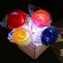 Axyaa Glowing LED Rose Flowers - Romantic Valentine's Day Gift