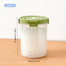 Axyaa Plastic Food Storage Box Handle Sealed Coffee Sugar Container