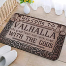 Axyaa Wizard Muggle Entrance Mat: Non-Slip Absorbent Hallway Carpet