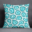 Axyaa Blue Fresh Air Pillowcase for Home, Office, Bedroom, Sofa, Car - Gift and Decoration