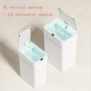 Axyaa Smart Trash Can for Narrow Spaces: Auto Sensor, Dual Orientation (Vertical/Horizontal)