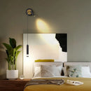 Axyaa Nordic LED Wall Lamp for Adjustable Indoor Lighting and Home Decor