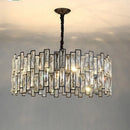 Luxury Crystal Chandeliers by Axyaa - Modern LED Pendant Lamp for Living Room & Kitchen Island