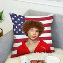 Axyaa Ice Spice Pillowcase 40x40cm Cushion Cover for Sofa, Anime Body Pillow Cover