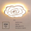 Axyaa Flower LED Ceiling Light for Children's Bedroom