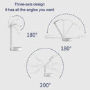 Axyaa LED Desk Lamp with Remote Control Dimmable Touch USB Charging Foldable Wall Light