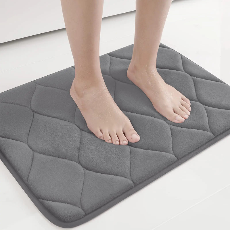 Axyaa Memory Foam Bathroom Mat Set