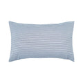 Axyaa Checkered Stripe Pillowcase Blue Series 45x45cm Home Office Decor